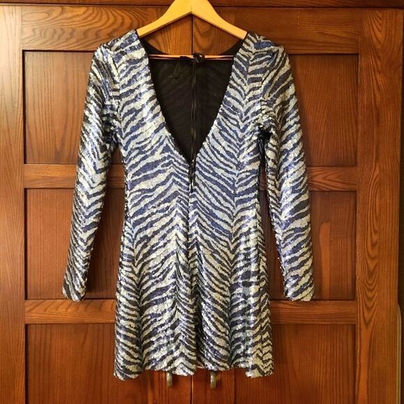 UO Wild Night Sequin Mini Dress - Picture 8 of 10